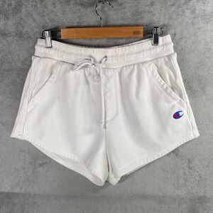 Champion‎ Reverse Weave Sweat Shorts Womens Large High Rise Dolphin Hem Retro